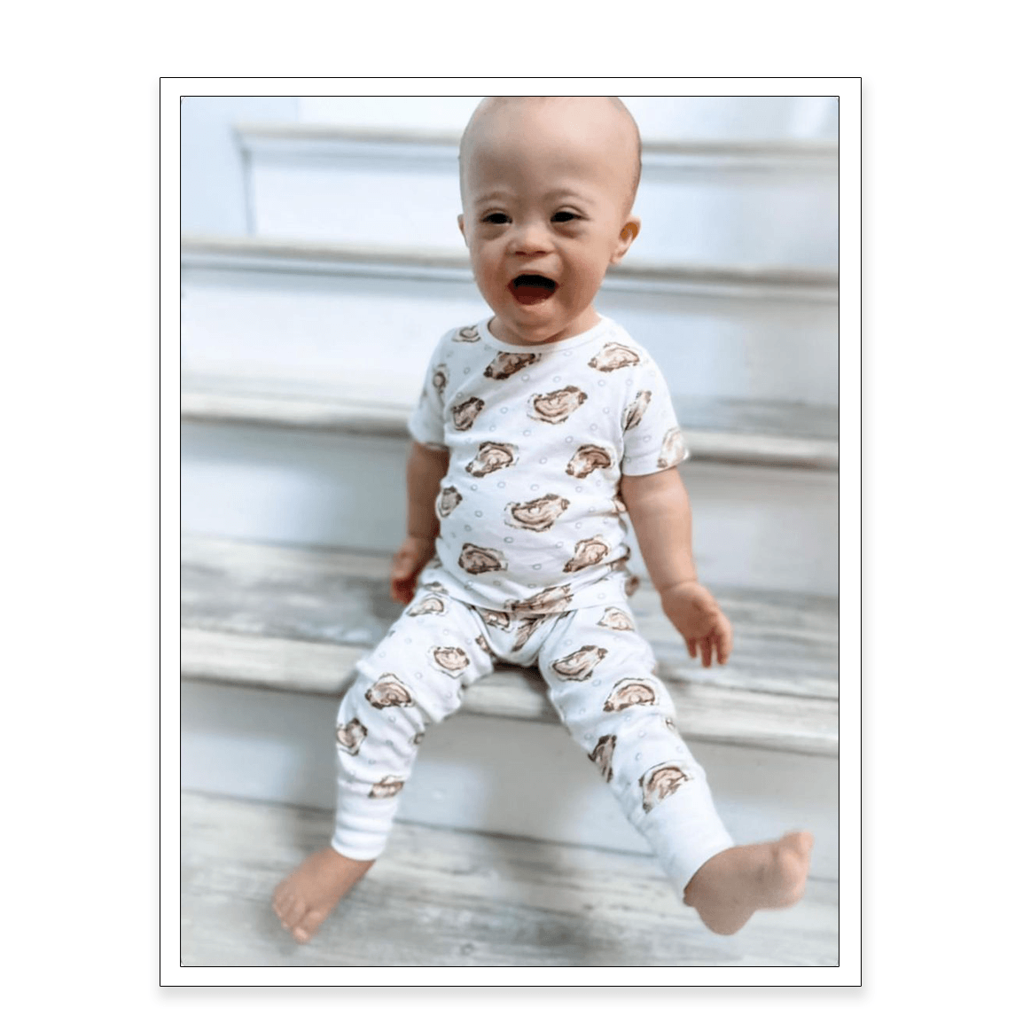 Aw Shucks! Oyster Pajamas by Little Hometown