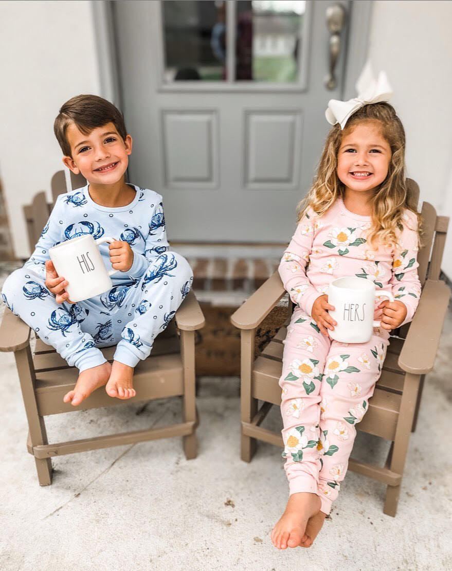 Blue Crab Pajamas by Little Hometown